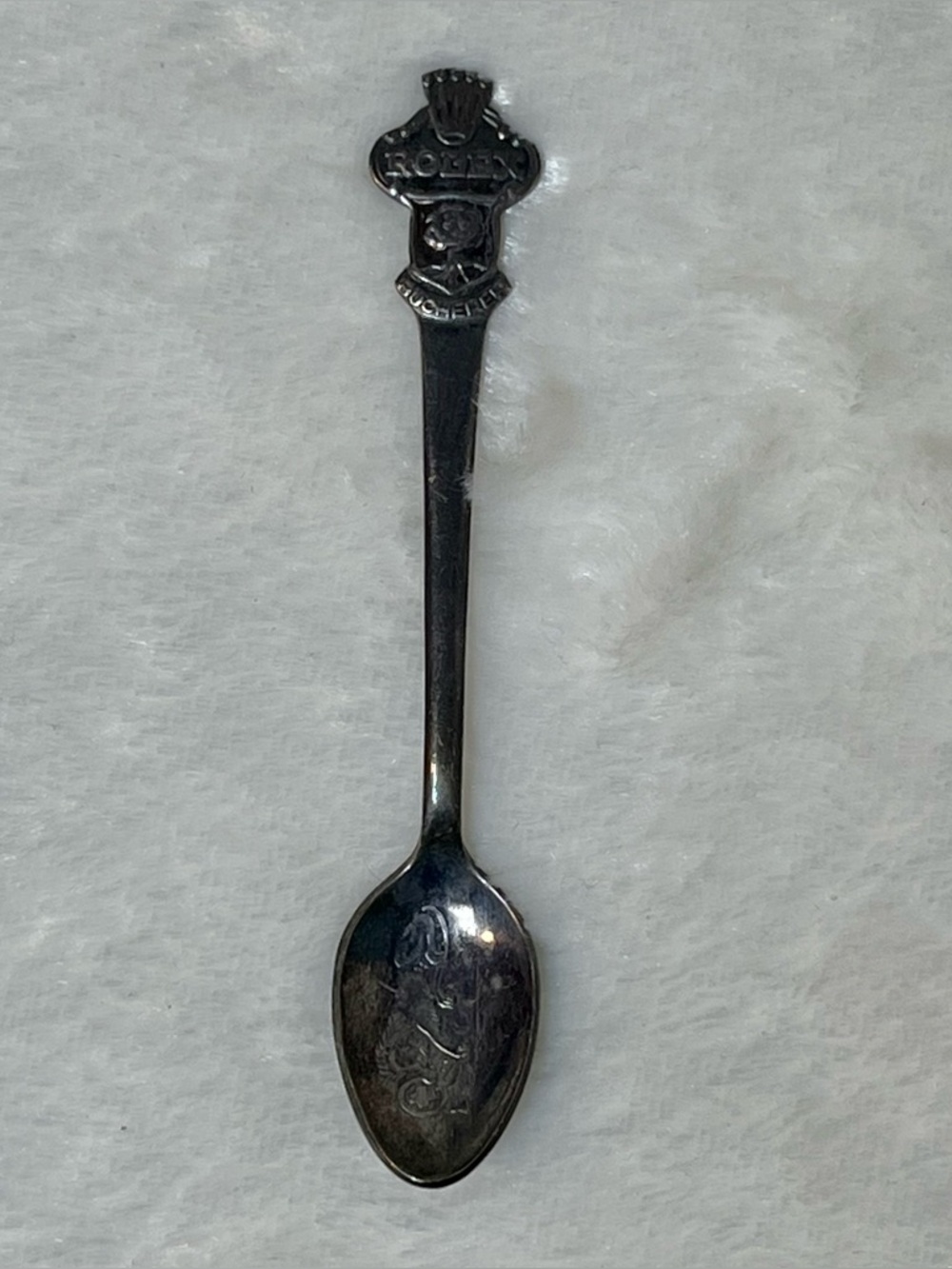 Vintage Rolex Spoon Crown Logo Geneva Swiss Souvenir Collectible